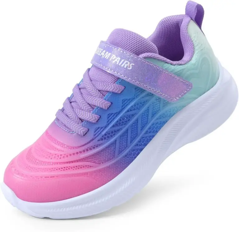 DREAM PAIRS Girls Shoes Kids Tennis Sparkle Ease Running Athletic Lightweight Sneakers for Little/Big Kids Toddler DREAM PAIRS Girls Shoes Kids Tennis Sparkle Ease Running Athletic Lightweight Sneakers for Little/Big Kids Toddler