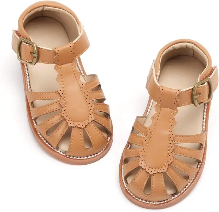 Felix & Flora Toddler Girls Sandals Soft Rubber Princess Flat Shoes Summer Flower Girl Shoes Felix & Flora Toddler Girls Sandals Soft Rubber Princess Flat Shoes Summer Flower Girl Shoes