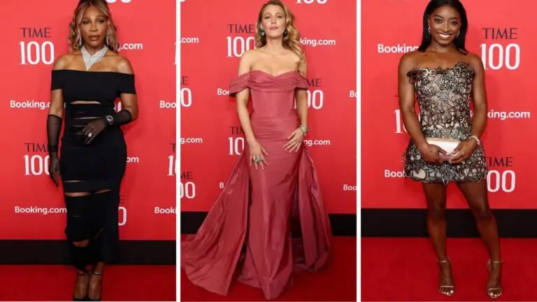 On the Scene at the Time 100 Gala: Serena Williams in a Black Stella McCartney Dress, Blake Lively in a Red Zuhair Murad Gown, Simone Biles in Oscar De La Renta Corset Dress + More! On the Scene at the Time 100 Gala: Serena Williams in a Black Stella McCartney Dress, Blake Lively in a Red Zuhair Murad Gown, Simone Biles in Oscar De La Renta Corset Dress + More!
