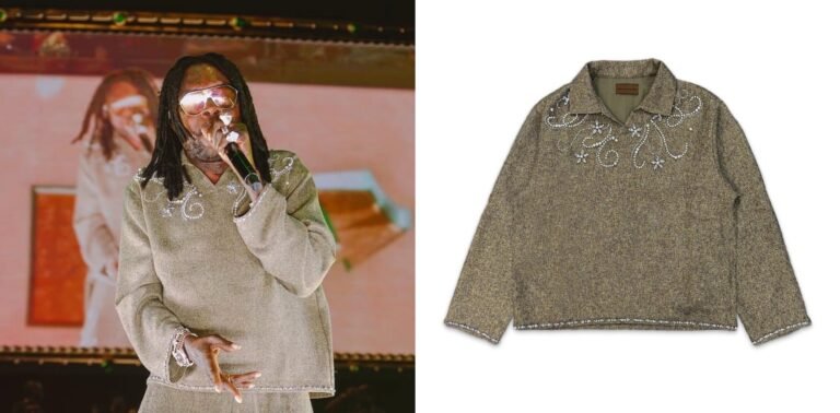 You Ask, We Answer! Vybz Kartel Wears a Birth of Royal Child Embellished Sweater Pant Set While Performing at Barclay’s Center You Ask, We Answer! Vybz Kartel Wears a Birth of Royal Child Embellished Sweater Pant Set While Performing at Barclay’s Center