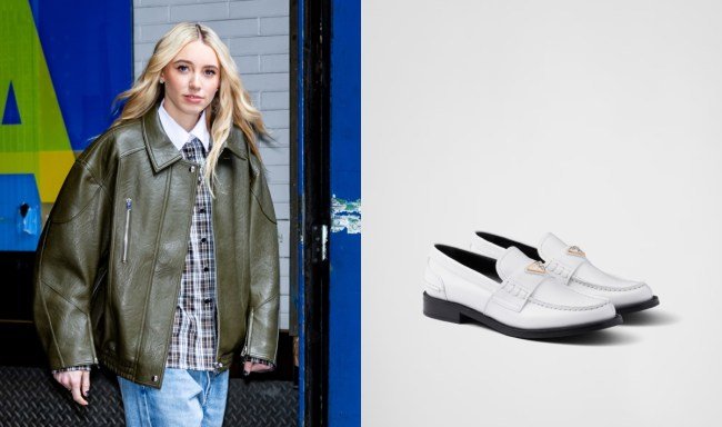 Paige Bueckers Wore White Prada Loafers on ‘Good Morning America’