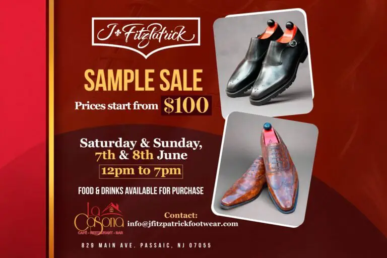 J.FitzPatrick Sample Sale 2025 – Pop Up Announcement J.FitzPatrick Sample Sale 2025 – Pop Up Announcement