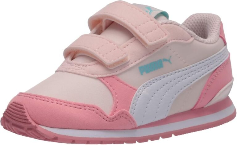 PUMA Unisex-Child St Runner Hook and Loop Sneaker