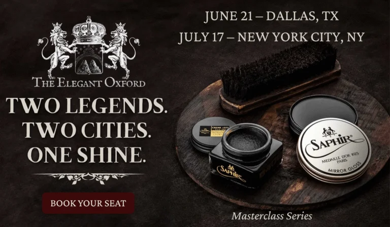 The Elegant Oxford Shoe Shine Masterclass