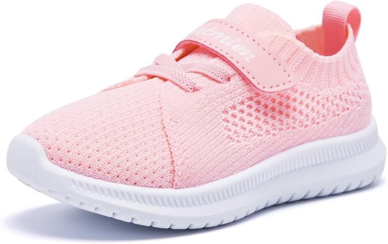 Toddler Boy Girl Shoes Breathable Walking Sneakers Mesh Running Shoes Tennis Barefoot Shoes(Toddler)