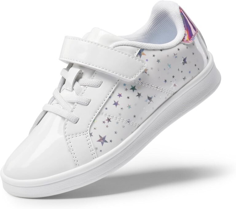 DREAM PAIRS Girls Boys Sneakers Tennis School Shoes Casual Walking Storybook Footwear for Little/Big Kids