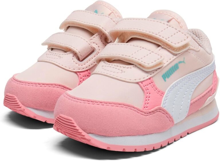 PUMA Unisex-Child St Runner Hook and Loop Sneaker