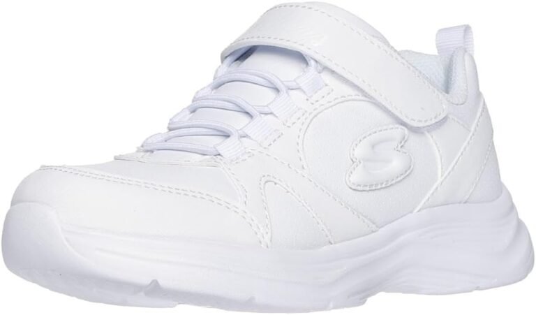 Skechers Girls’ Glimmer Kicks School Struts Sneaker