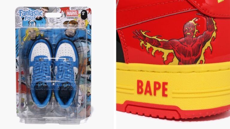 Fantastic Four Bape Sta Sneakers Release Date