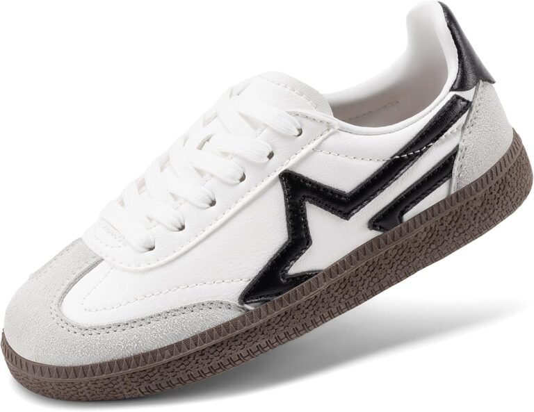 DREAM PAIRS Boys Girls Sneakers Retro Classic Casual Tennis Shoes Lightweight School Walking Low Top Lace Up Footwear for Little/Big Kid