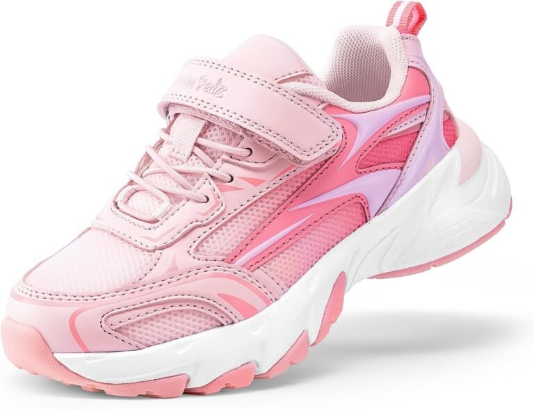 DREAM PAIRS Boys Girls Shoes Kids Tennis Athletic Running Footwear Breathable Walking Sneakers for Little/Big Kid