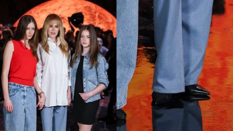 Nicole Kidman and Her Daughters Model Coordinated Looks at Chanel Show