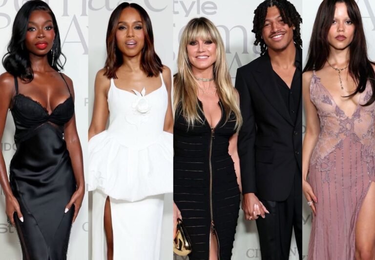 On the Scene at the 2025 InStyle Image Makers Awards: Olandria Carthen in Vintage Roberto Cavalli, Heidi Klum in Balmain, Kerry Washington in David Koma and More!