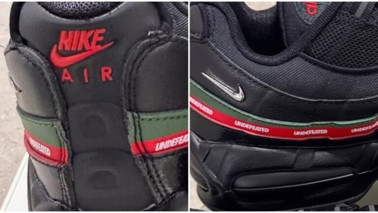 Undefeated x Nike Air Max 95 OG Big Bubble Release Date IB4453-001