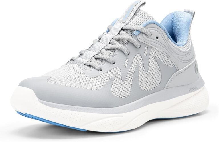 FitVille Extra Wide Shoes for Women, Hands Free Slip On Sneakers Lightweight Wide Walking Shoes Arch Support Comfortable Orthopedic Shoe for Standing All Day – ZephyrLite V4