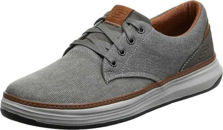 Skechers Men’s Ederson Moreno Canvas Oxford Shoe