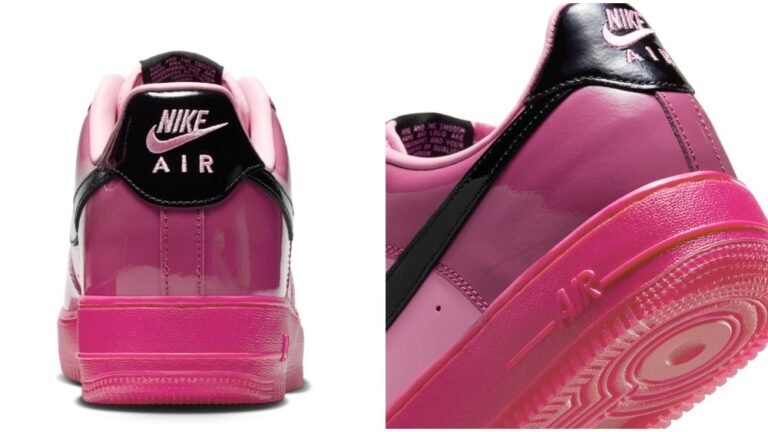 Nike Air Force 1 Low Patent ‘Pink Cooler/Mulberry Rose’ IO4489-600
