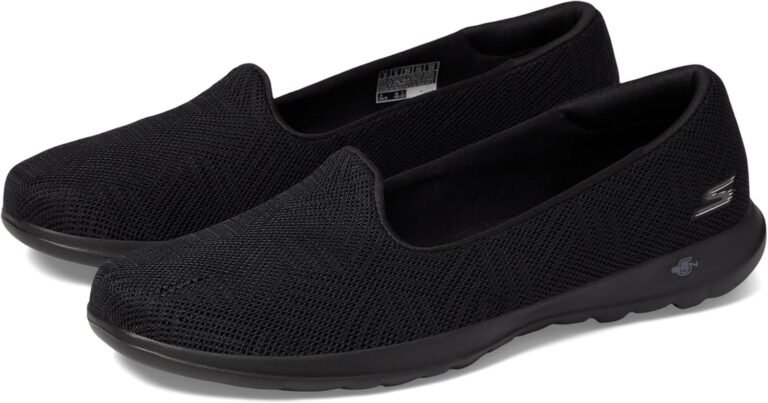 Skechers Women’s Go Walk Lite – Sweet Gal Slip-on Mesh Sneakers
