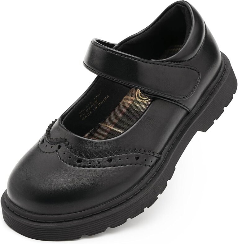 Stelle Girls School Mary Janes Uniform Shoes Flats Dress Shoes Chunky Loafers Oxfords (Little/Big Kids)
