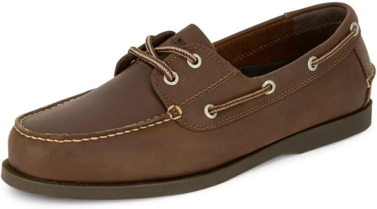 DOCKERS Mens Vargas Leather Casual Classic Boat Shoe