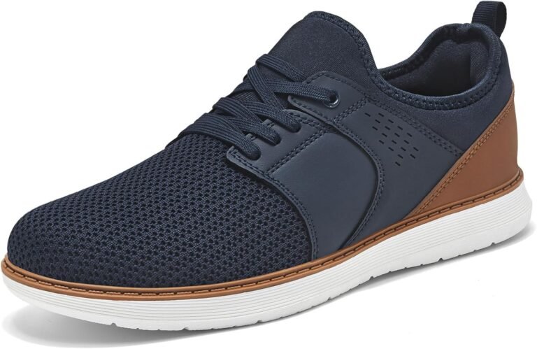 Mens Casual Dress Shoes Slip On Fashion Sneakers Mesh Walking Shoes Breathable Comfortable Non Slip