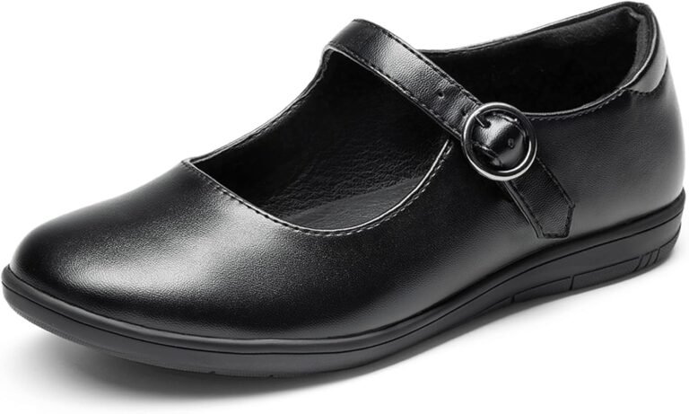 DREAM PAIRS Girls Mary Jane Flats School Uniform Dress Shoes
