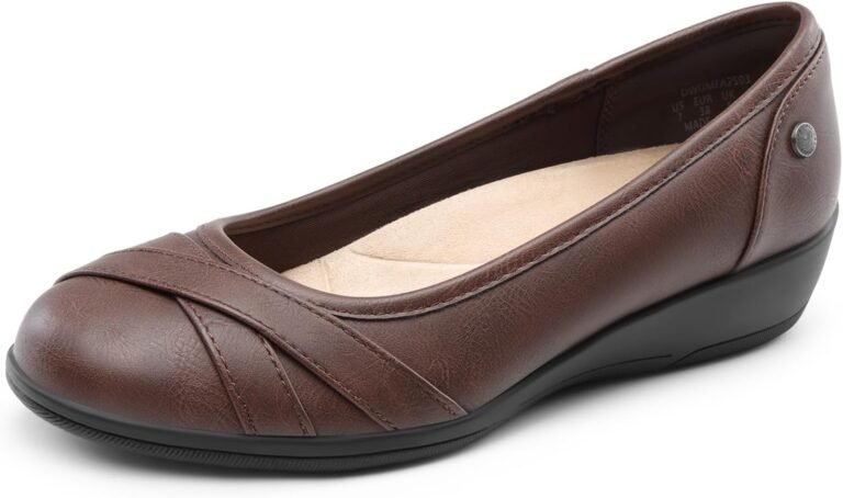 DREAM PAIRS Women’s Ballet Flats Business Office Work Dress Shoes Comfortable Dressy Flats for Women
