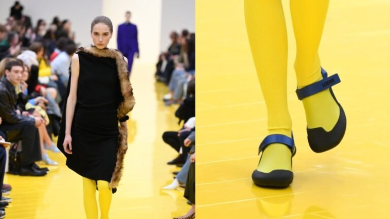 A Kitten Heel Clog Takes Over the Runway