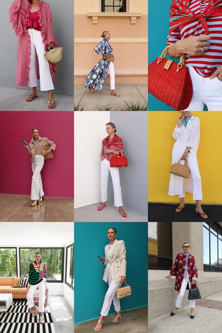 MY SIX FAVORITE PAIRS OF WHITE DENIM FOR SPRING