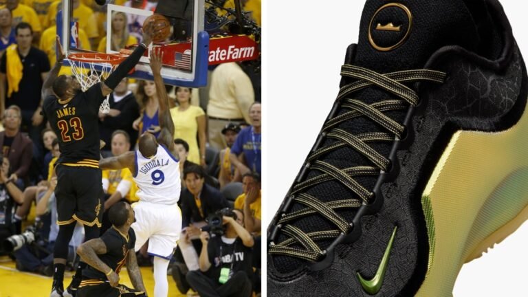 LeBron James Uses Nike Sneaker to Dig at 2016 Warriors