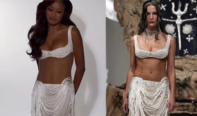 Ciara Miller Wore a Dipetsa SS26 Rope Fringe Look at the Summer House Reunion