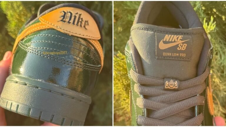 Nike SB Dunk Low PRM WC ‘Black Spurce/Metallic Gold’ IQ0431-300