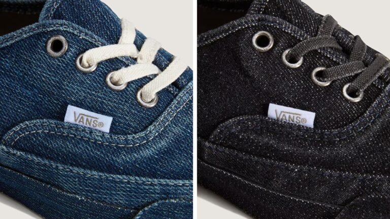 Vans Covers Its Classic Authentic Sneaker in Denim