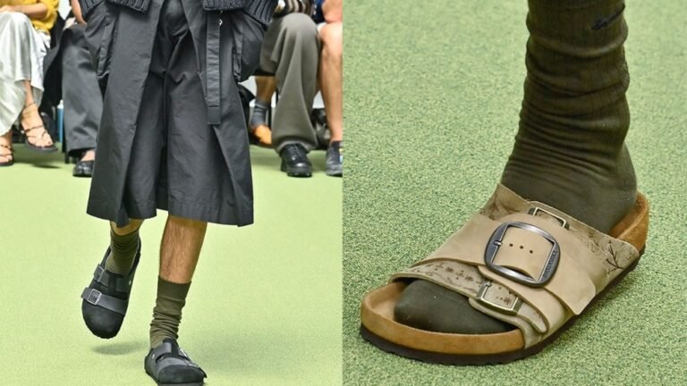 Sacai Combines Three Birkenstock Models to Create Two New Styles