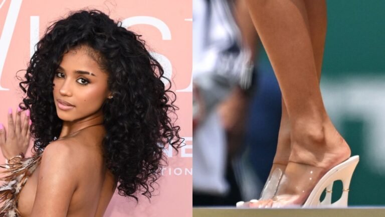 Tyla Performs Reps Jeffrey Campbell for FIFA World Cup Opening Ceremony