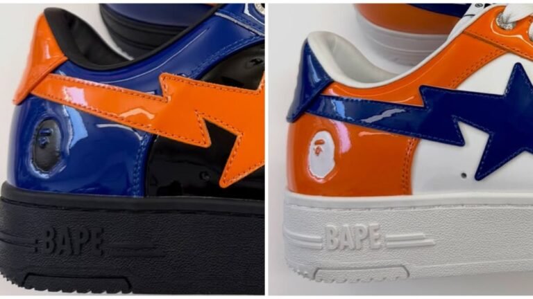 Timothée Chalamet’s Exclusive New York Knicks Bape Sneakers