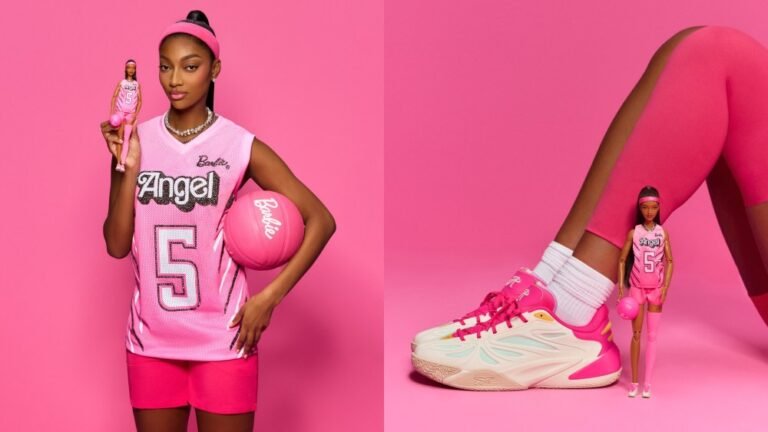 Angel Reese’s Barbie Is Wearing a New Colorway of Her Signature Shoe