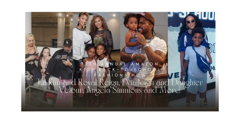 Lil Kim and Royal Reign, Danileigh and Daughter Velour, Angela Simmons and More Take Over the 17th Annual Amazon Kids Back-to-School Fashion Show