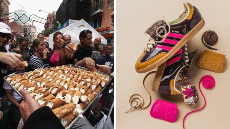 A Cannoli-themed Adidas Samba Is Dropping During NYC’s San Gennaro Feast